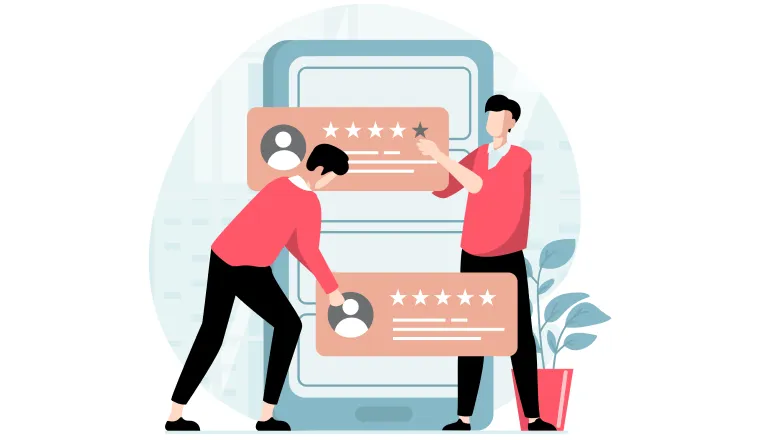 第三者の口コミや評価が、新規顧客の来店を後押しする