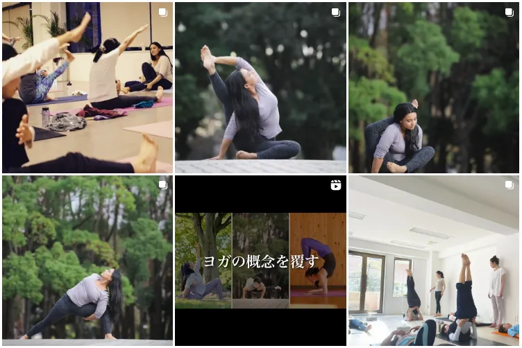 ヨガスタジオでの活用事例