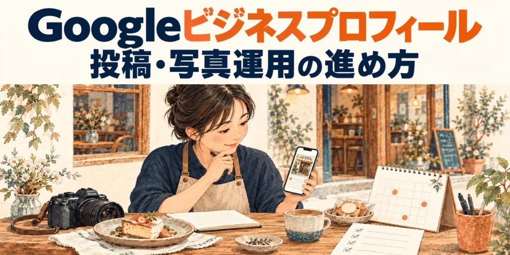 Googleビジネスプロフィール。投稿・写真運用の進め方